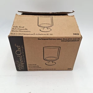 Pampered Chef Glas Schüssel & Ständer nur mit Papieren OHNE DECKEL #2832 - Bild 1 von 17
