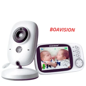 VB603 Video Baby Monitor 2.4G Wireless with 3.2 Inches LCD 2 Way Audio Talk Nigh - Imagen 1 de 4