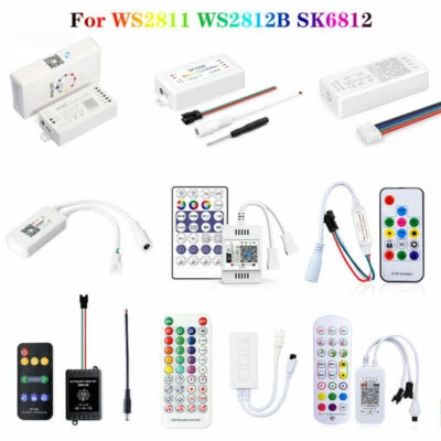 DC5V-24V Bluetooth/WIFI/Music LED Controller For WS2811 WS2812 Led Pixels Strip - Image 1 of 4