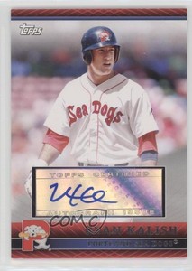 2010 Topps Pro Debut Prospect Auto Ryan Kalish #PDA-RK Rookie Auto RC