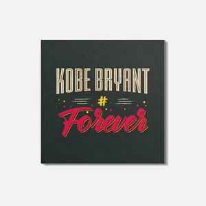 Koby Bryant Forever Hashtag 4'' X 4'' Square Wooden Coaster - Picture 1 of 3