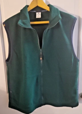 Chaleco Columbia Sportswear Co Talla M Verde Cremallera Completa Unisex Foto 1 de 3