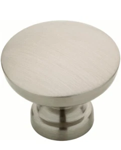 Liberty Essentials Fulton 1-3/16 pulgadas (30 mm) Perilla de gabinete de níquel satinado (paquete de 10) - Imagen 1 de 1