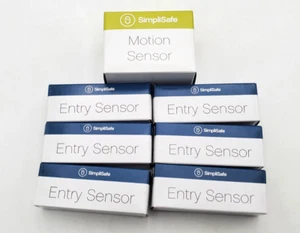 Simplisafe 6 Entry Sensor Door/Window + 1 Motion Sensor- 1st Generation - Picture 1 of 7