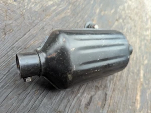 1974 SUZUKI TM400 ORIGINAL OEM EXHAUST MUFFLER SILENCER VERY NICE - Picture 1 of 8