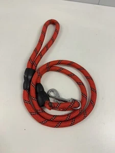 Red Rope Dog Leash, 4 Ft Long - Picture 1 of 5