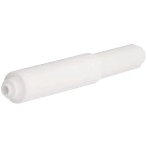 Replacement Double Post Toilet Paper Roller in White - Picture 1 of 5