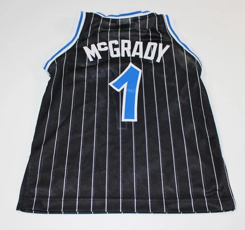 Tracy McGrady Orlando Magic Reebok Boy Small Jersey Hardwood Classic Pinstripe Cover