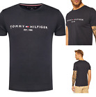 NEU! Tommy Hilfiger T-Shirt S M L XL XXL Schwarz Navy Weiss Shirt Polo Herren