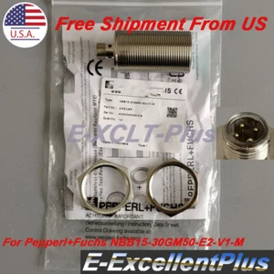 1PCS For Pepperl+Fuchs NBB15-30GM50-E2-V1-M Proximity Sensor Switch 5-60V 200mA - Picture 1 of 8