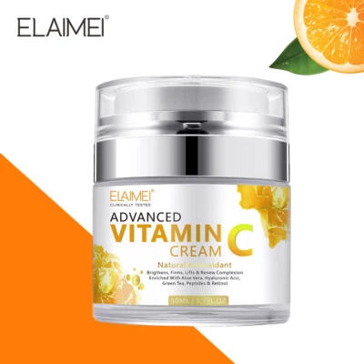 Vitamin C Hyaluronic Retinol Wrinkle Anti Aging Face Cream Skin Repair Facial - image 1 of 4