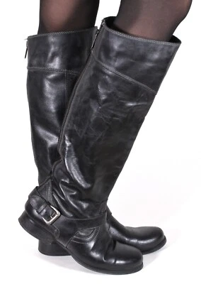 Damenstiefel Lederstiefel Leder Vintage Elegant Stiefel Aldo 38 - Bild 1 von 4
