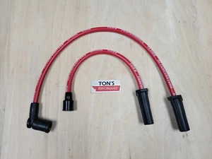 Ton's Performance 10mm Red Spark plug wires for 2008+ Victory motorcycles - Picture 1 of 1