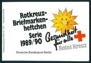 GERMANY STAMP BOOKLET 1989 RED CROSS CROIX RUGE ROTES KREUZ RARE!! h6506 - Picture 1 of 4