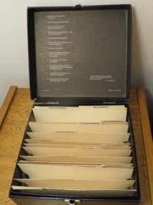 Vintage File Large Organizer Expandable Accordion Indexed Pockets 9" x 8.5" x 4" - Picture 1 of 9