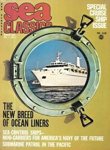 Sea Classics Magazine Mar.74, Mini Carriers Submarine - Imagen 1 de 12