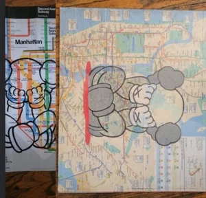 NY STREET ART MAP  - Picture 1 of 3