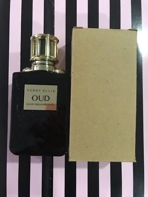 Perry Ellis Oud Black Vanilla Absolute Edp 100ml New Rare Discontinued