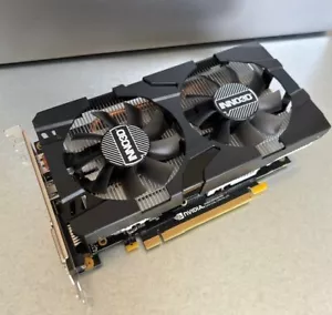 Inno3D GTX 1060 Gaming OC X2 GeForce 6 GB GDDR5 - DVI-D - HDMI Tarjeta Gráfica - Imagen 1 de 3