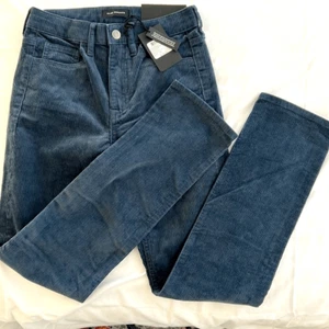High Rise Skinny Blue Corduroy Club Monaco - Picture 1 of 5