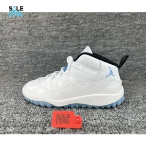 Nike Air Jordan 11 Retro TD Toddler AJ11 Legend Blue Columbia Shoes 378040-104 - Picture 1 of 5
