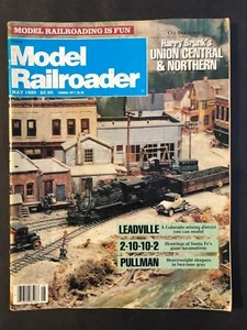 Model Railroader Magazine May 1989 Harry Brunk's Union Central & Northern - Bild 1 von 2