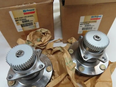(2) New OEM Mopar 1997 - 2004 Dodge Avenger Chrysler Sebring wheel bearings hub  - Image 1 of 4