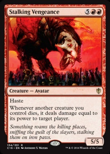 Stalking Vengeance - Commander 2016 #134/351 MTG Magic The Gathering - Image 1 of 1