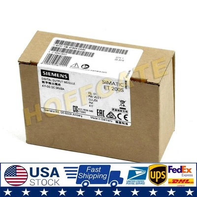 New Siemens 6ES7 138-4FB04-0AB0 6ES7138-4FB04-0AB0 Electronics module for ET200S - Image 1 of 3