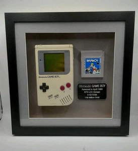 Original Nintendo Gameboy und Paperboy Spiel im Rahmen montiert. funktionstüchtig. - Bild 1 von 10