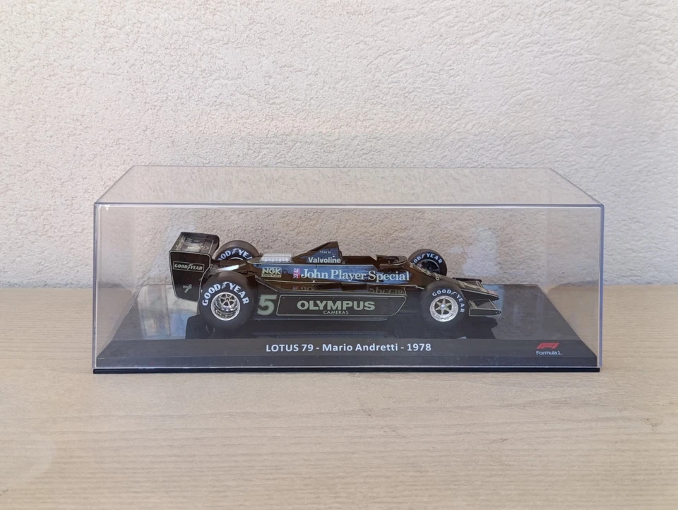 Martini Lotus 79 1978 Mario Andretti Modellino Formula 1 Altaya 1:24 Diecast - Immagine 1 di 4