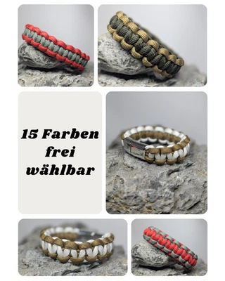 Armband Paracord Farben frei wählbar - Bild 1 von 4