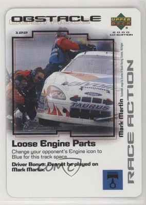 2000 Upper Deck Racing Challenge Trading Card Game Mark Martin #122 HOF - Image 1 of 2