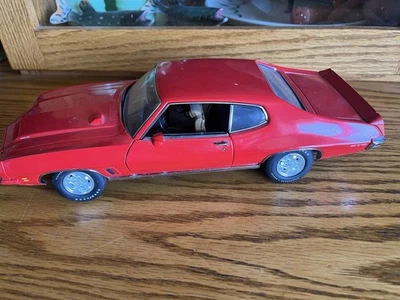GMP 1972 PONTIAC GTO HARDTOP 1:18 SCALE - CARDINAL RED - 8043 - LIMITED EDITION - Image 1 of 4