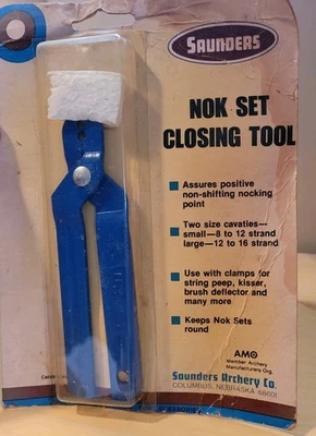 Vintage Saunders Archery Nok Set Closing Tool New Sealed - Image 1 of 2