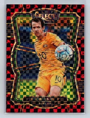 2017-18 Panini Select Robbie Kruse Australia Red & Black Checkerboard #102 2777 - Image 1 of 2