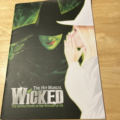 Wicked The Hit West End Musical Souvenir Program UK London - Image 1 of 4