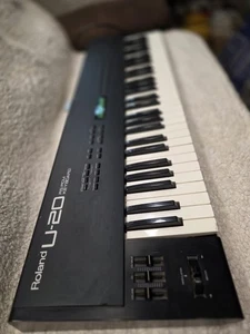 ROLAND U-20 RS-PCM 61 Key Synthesizer Keyboard Parts Only See Description. - Picture 1 of 10