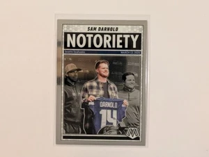 2025 Panini Mosaic SAM DARNOLD #9 Notoriety Seattle Seahawks - Bild 1 von 2