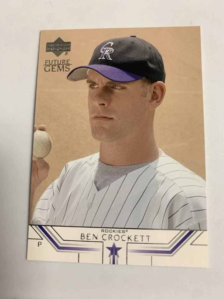 2002 Upper Deck Future Gems Ben Crockett Colorado Rockies  - Image 1 of 1