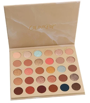 ColourPop YOU'RE GOLDEN Eyeshadow Palette Mega Matte Metallic Sparkle Glitter - Image 1 of 2