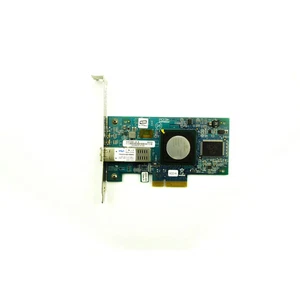 Qlogic QLE220 Single Port Optical FC - 4Gbps Full Height PCIe-x4 HBA Card - Picture 1 of 3
