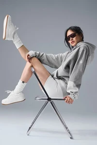 Nuevo AIo Yoga Mujer’s Make Waves Sudadera con Capucha Manga Larga Deportes Con Capucha Informal - Imagen 1 de 6