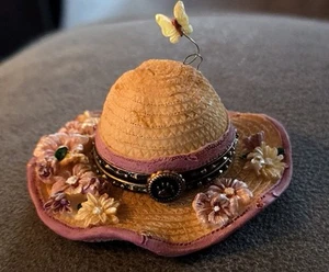 2011 New BOYD’S TREASURE BOX Collection Sunny’s Straw Hat With DAISY McNIBBLE - Picture 1 of 8