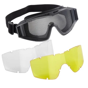 Umarex Elite Force MG300 Large Airsoft Mesh Goggles Eye Protection Black - Picture 1 of 4