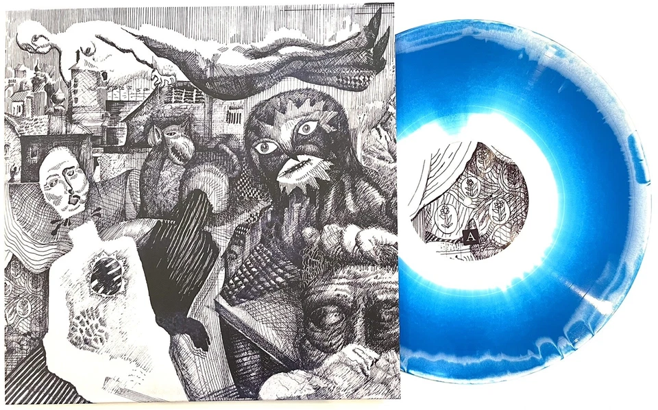 mewithoutYou - Pale Horses - Limited Edition Blue & Bone Swirl Vinyl LP New MINT - Image 1 of 4
