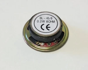 MTS-Line 80101011 Lautsprecher BL 45/8 0,2 Watt 8 Ohm Spur-G Ersatzteil LGB - Picture 1 of 1