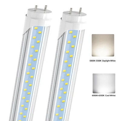 4FT T8 28W LED Tube Light Bulb G13 2-Pin 5000K~6500K LED Shop Light Bulbs Garage - Image 1 of 4
