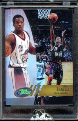 2002-03 Topps eTopps (Encased/In Hand) #4 Steve Francis Print Run /1075 Rockets - Image 1 of 4