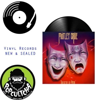 Motley Crue - Theatre of Pain 40th Anniversary LP Vinyl Record "New & Sealed" - image 1 of 3